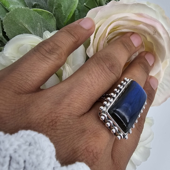 ❤️ BRILLA STERLING SILVER RING - Picture 6 of 6